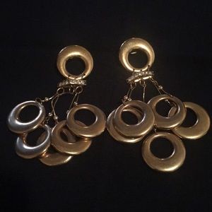 Funky vintage earrings